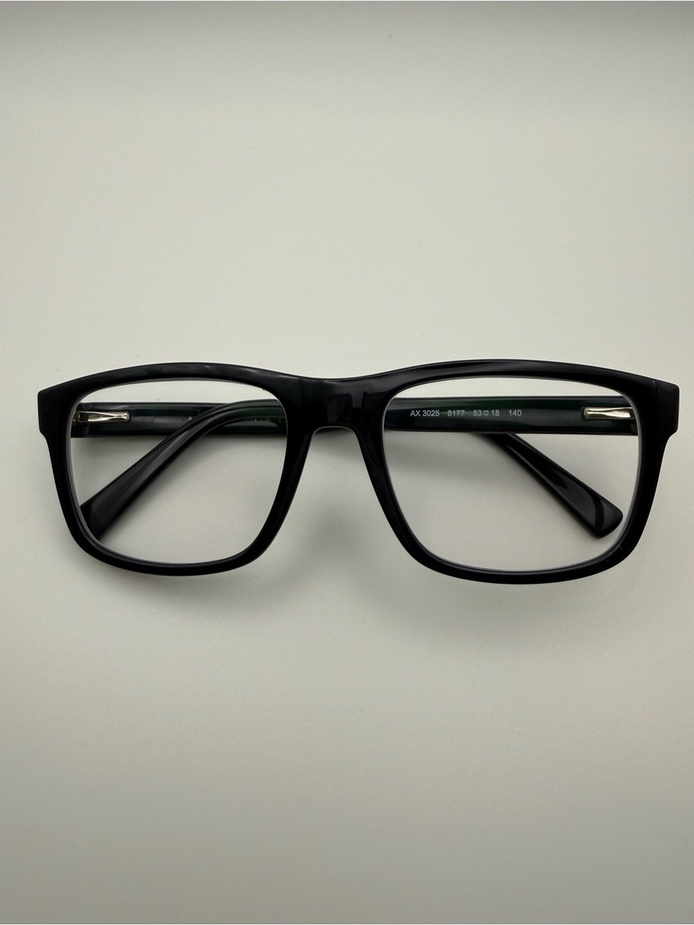 Armani Exchange AX3025 2 tone Blue Rectangular Men’s Glasses